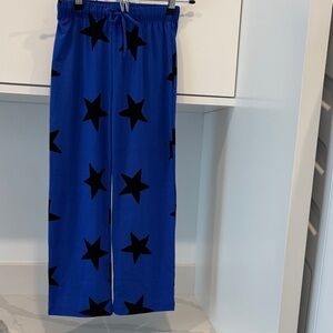 Cozy Blue Starry Kids Pajama Bottoms